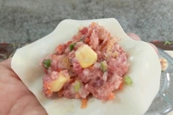 三鲜烧麦的做法图解5