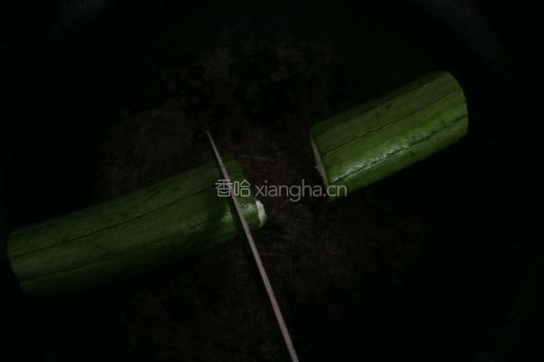 清汤蛋花丝瓜的做法图解2
