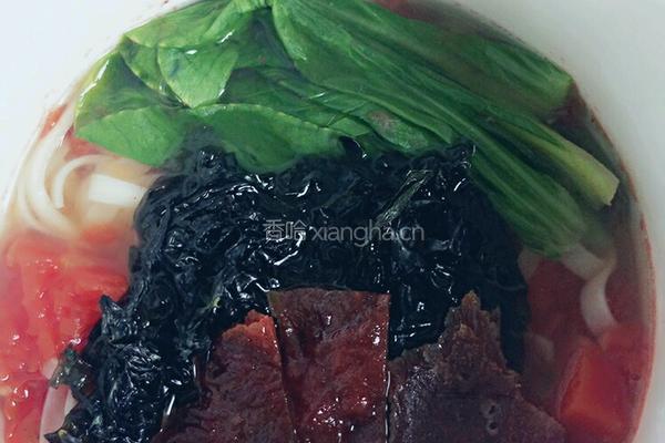 校园食谱之清煮挂面的做法图解8