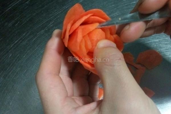 玫瑰花的做法图解3