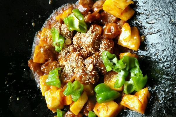 菠萝咕咾肉的做法图解9