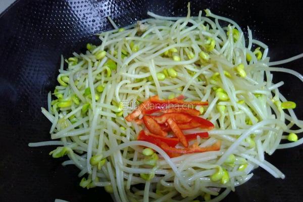 黄豆芽炒肉丝的做法图解6