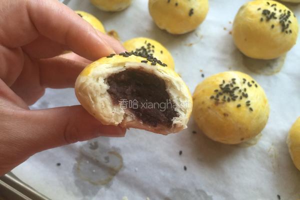 红豆沙酥的做法图解11