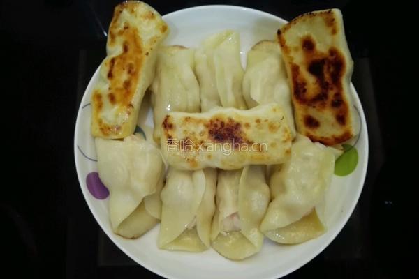 面包机腊味海陆亲子锅贴
