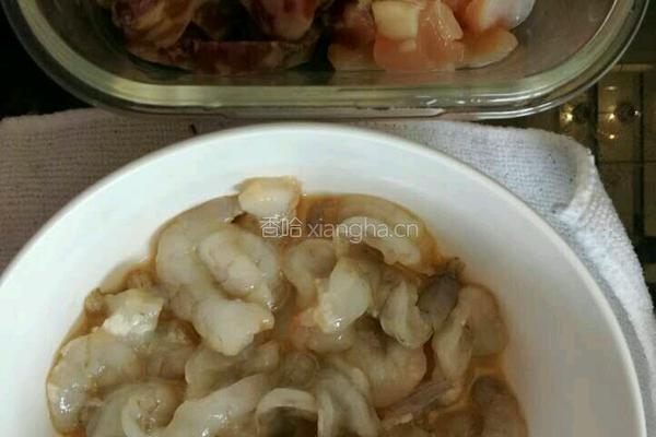 面包机腊味海陆亲子锅贴的做法图解1