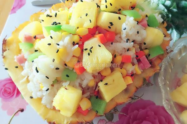 缤纷菠萝饭的做法图解10