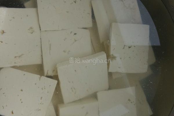 香煎豆腐的做法图解2