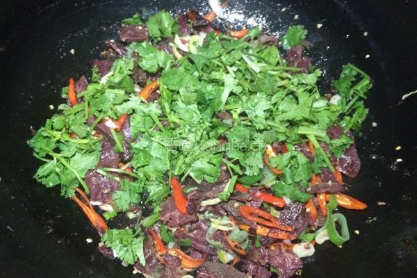 辣椒炒牛肉的做法图解6