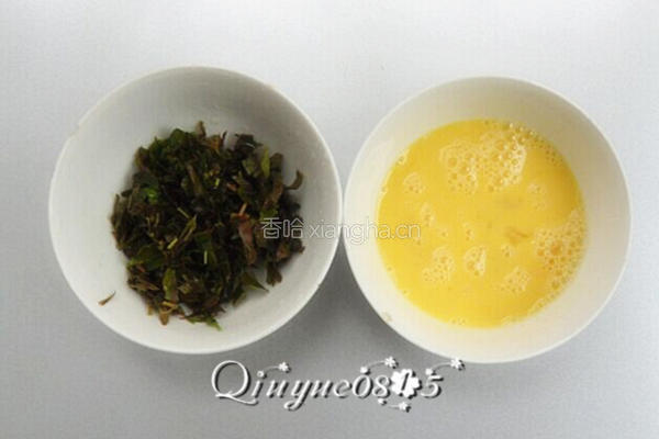 香椿炒鸡蛋的做法图解3