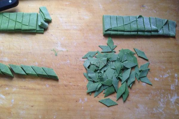 菠菜面皮的做法图解9