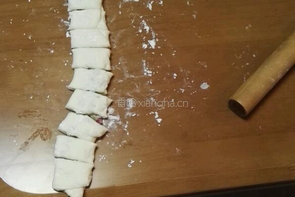 肉包 花卷 麦穗花包的做法图解7