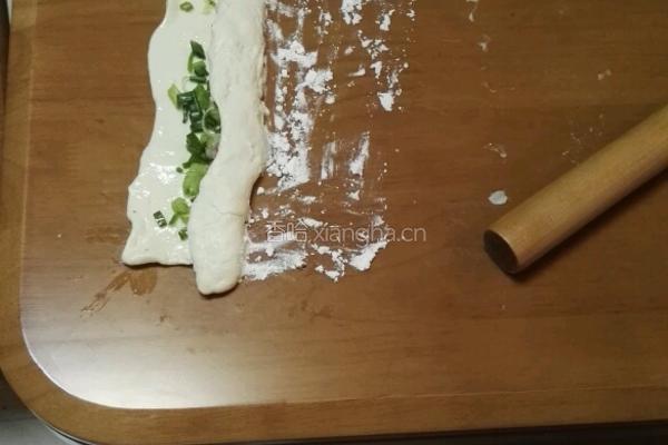 肉包 花卷 麦穗花包的做法图解6