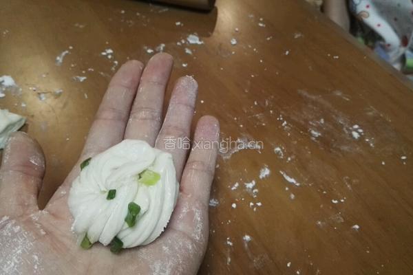 肉包 花卷 麦穗花包的做法图解10