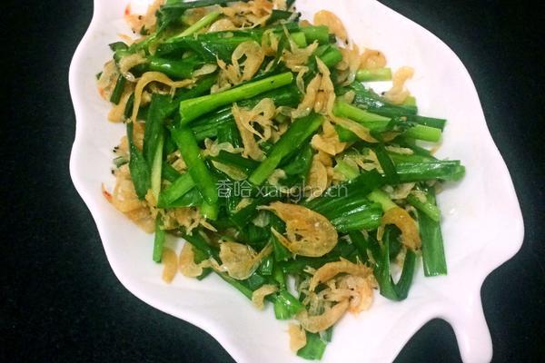 虾米韭菜的做法图解7