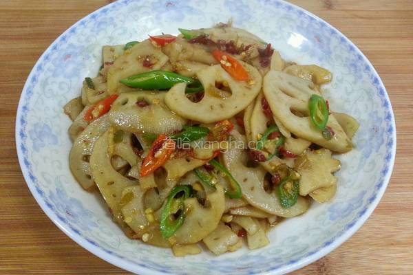 麻辣糖醋藕片的做法图解6