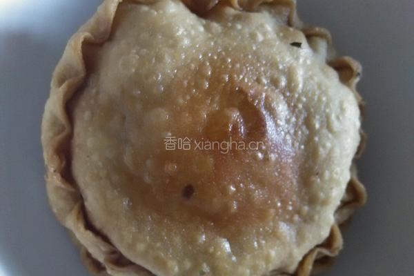 油煎韭菜鸡蛋馅饼的做法图解7