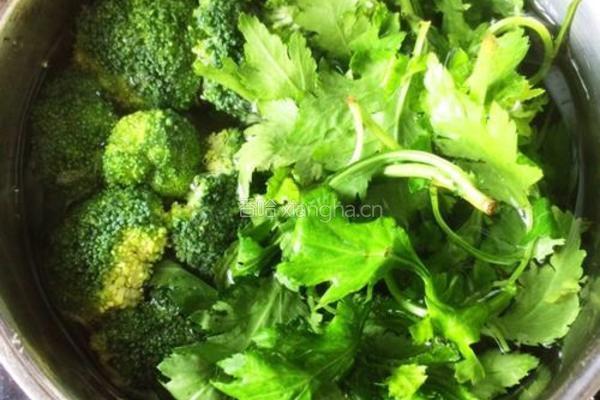 菊花叶咸泡饭的做法图解9