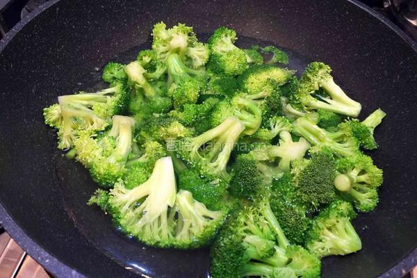文一Cooking 蒜蓉西兰花的做法图解2
