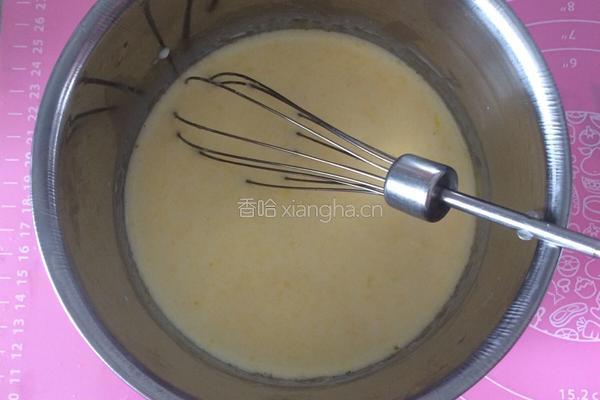 卡士达酱的做法图解3