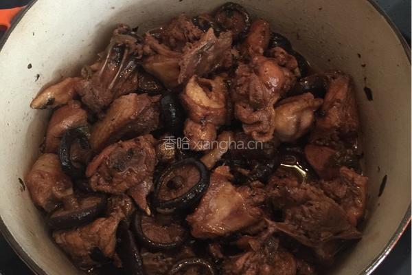 香菇烧鸡的做法图解6