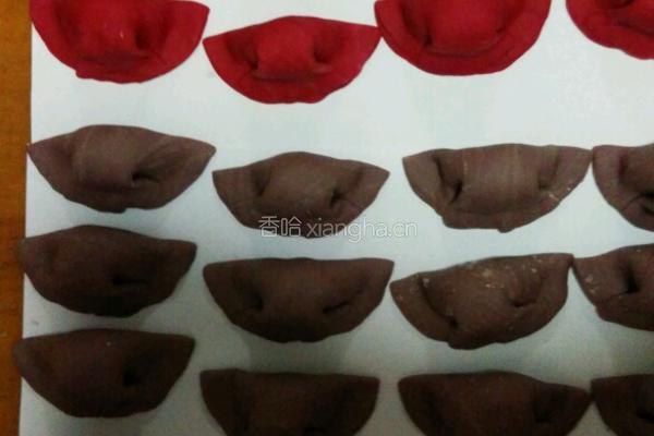 七彩饺子的做法图解9