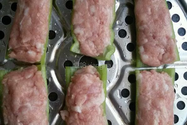 虎皮椒肉饼的做法图解3