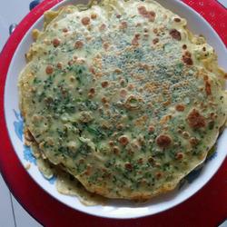 荠菜鸡蛋饼的做法[图]