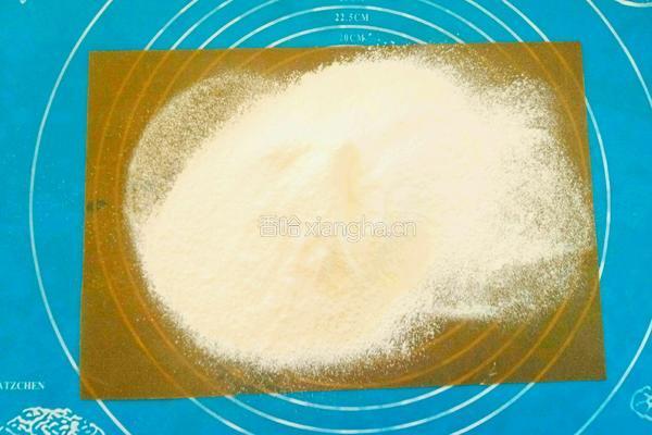 香葱火腿肉松咸饼干的做法图解4