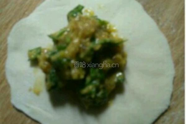 韭菜肉水饺的做法图解4
