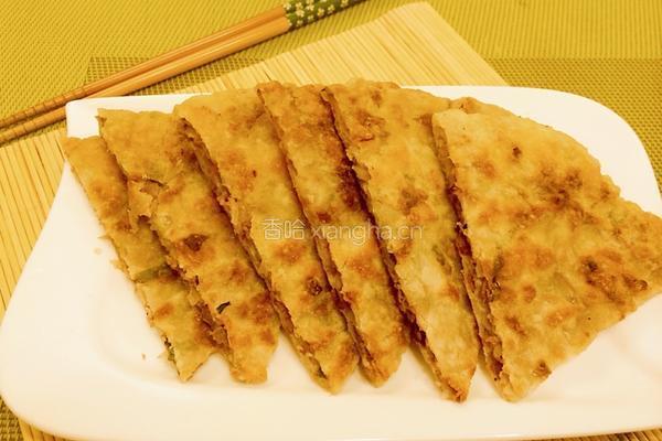 千层香葱牛肉饼的做法图解12