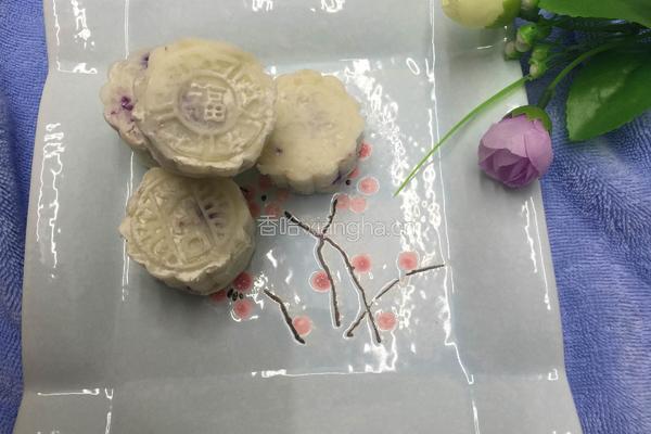 山药紫薯糕的做法图解12