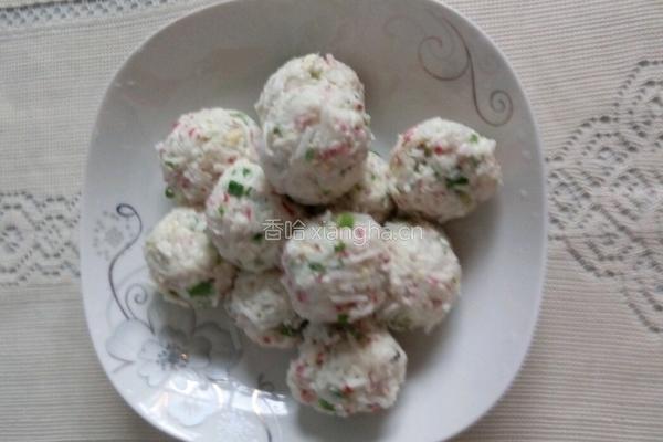 萝卜丸子的做法图解2