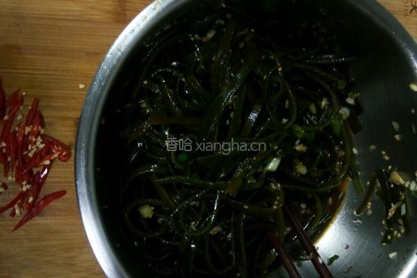 凉拌海带丝的做法图解4