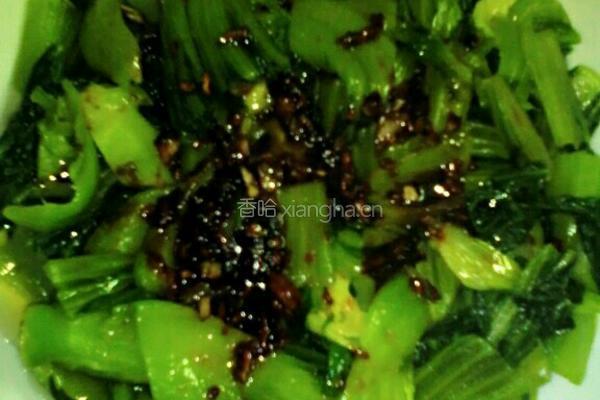 蚝油汁淋芥菜的做法图解5
