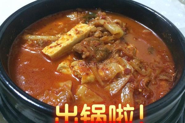辣白菜汤的做法图解19