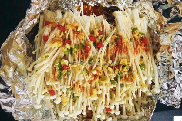 烤金针菇的做法图解6