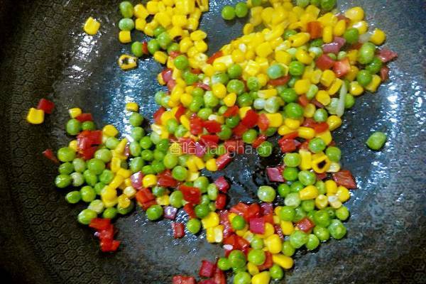菠萝炒饭的做法图解9