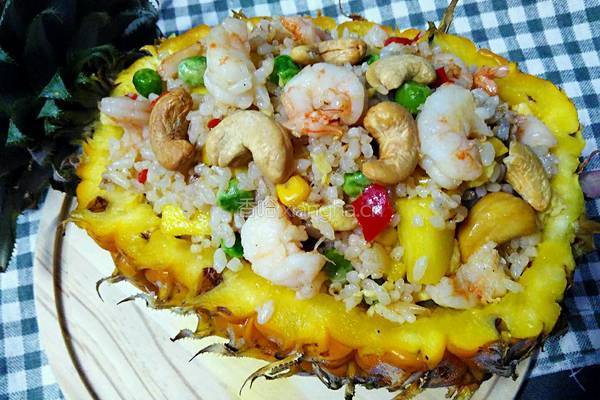菠萝炒饭的做法图解21