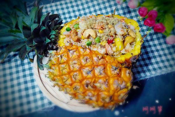 菠萝炒饭的做法图解25