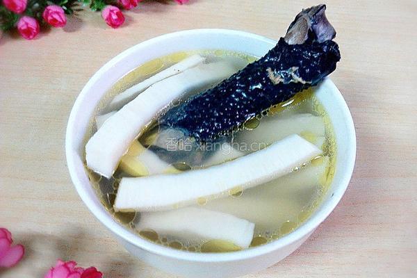 椰子煲乌鸡汤的做法图解9