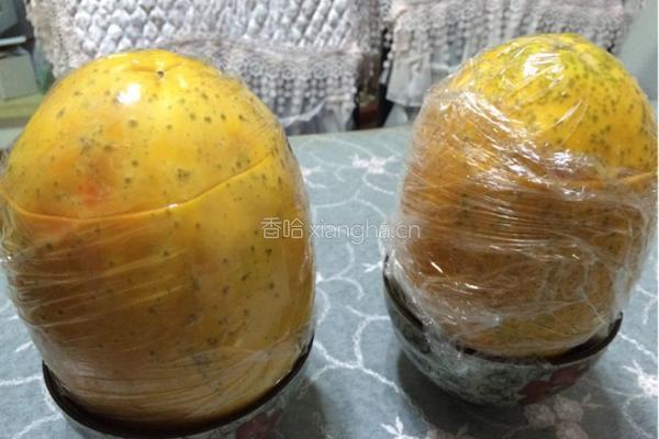 木瓜椰奶冻的做法图解10