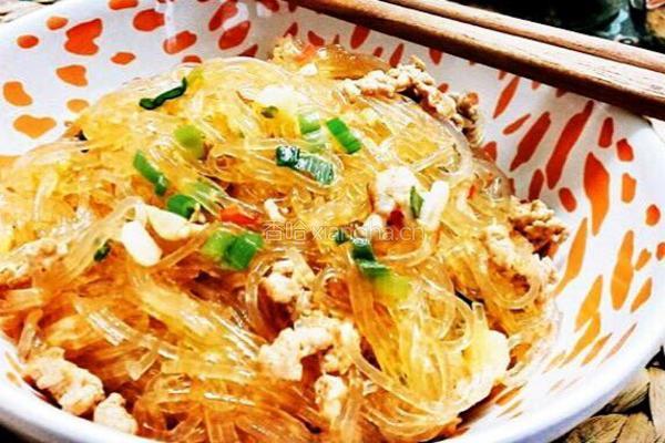 蚂蚁上树的做法图解7