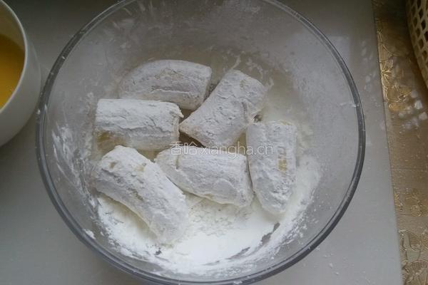 燕麦香蕉卷的做法图解3
