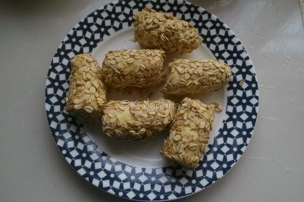 燕麦香蕉卷的做法图解6