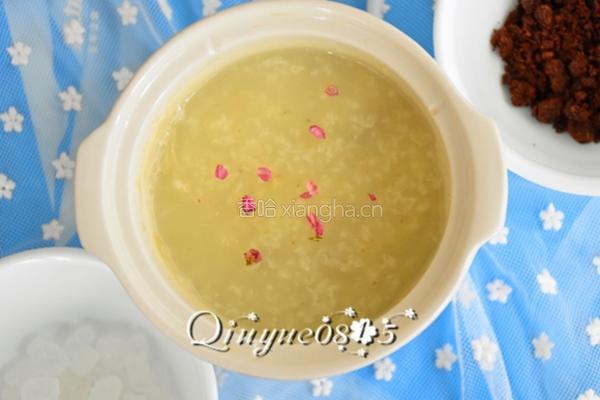 桃花粥的做法图解5