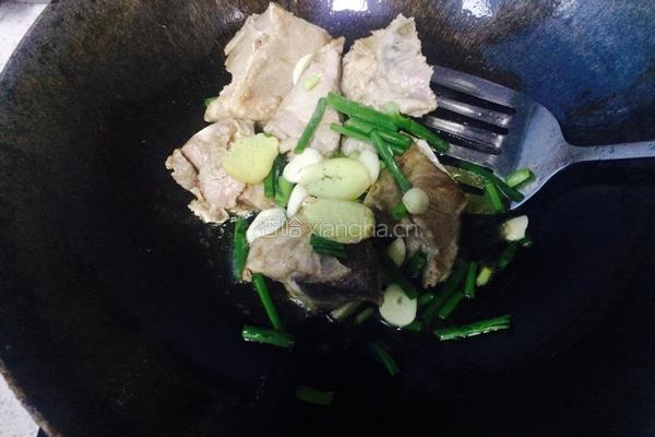 排骨炖豆角。的做法图解4