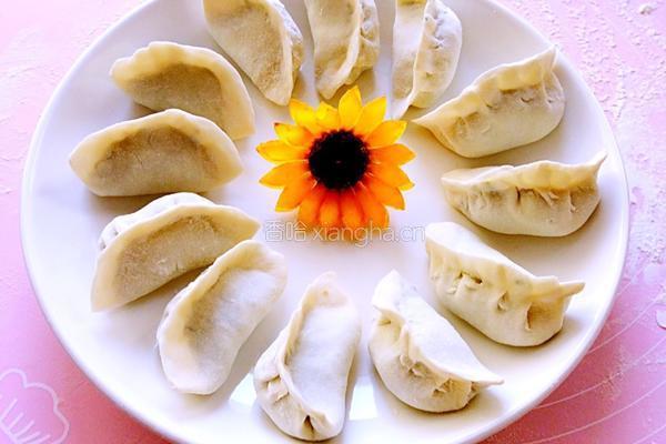 猪肉山芹菜饺子的做法图解11