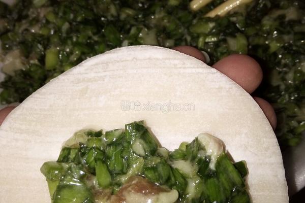 韭菜猪肉馅饺子的做法图解3