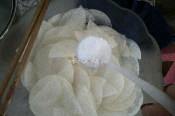 糖醋萝卜片的做法图解4