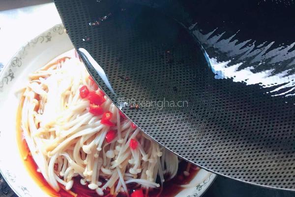白灼金针菇的做法图解14